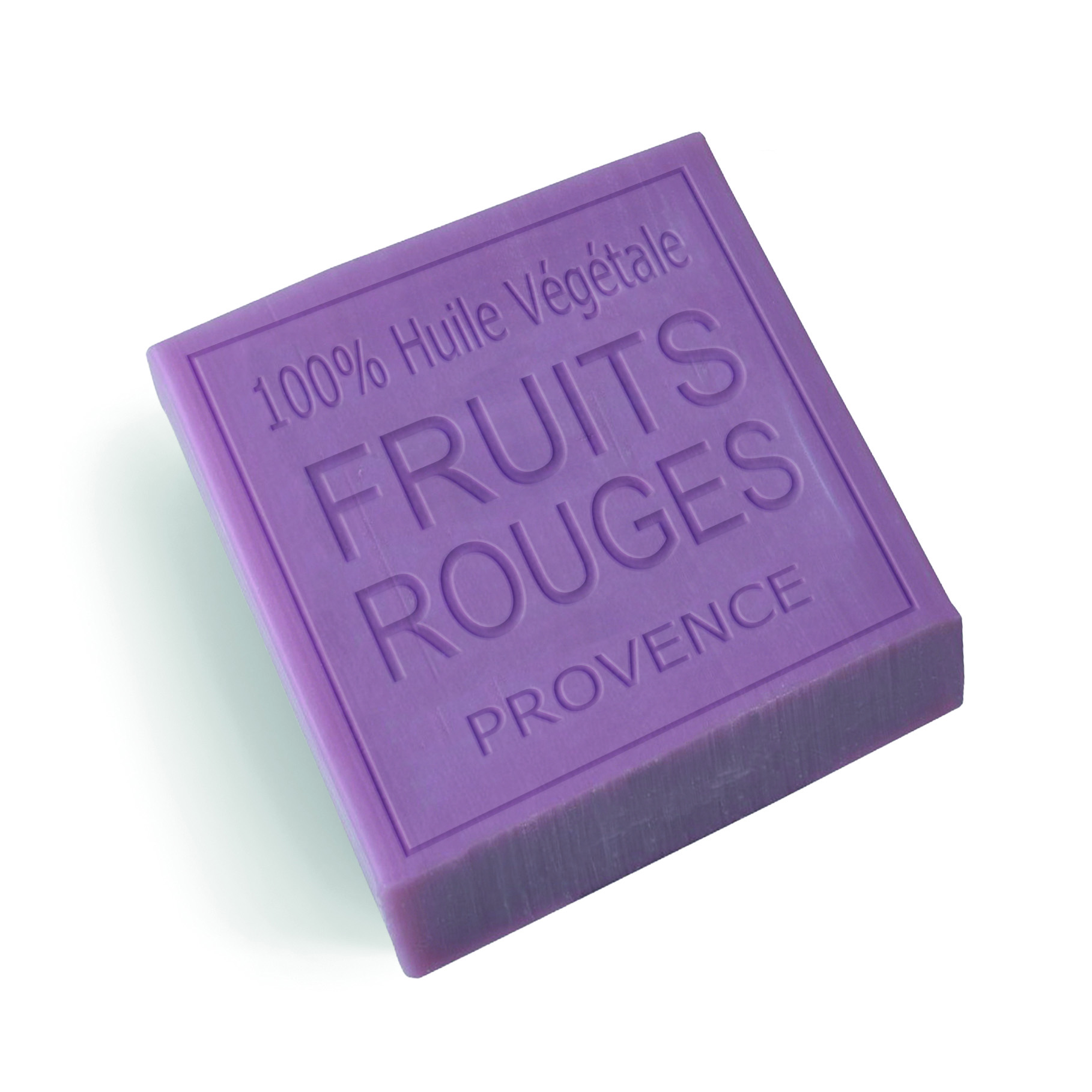 Savon parfumé fruits rouges 100g, savon artisanal made in Provence