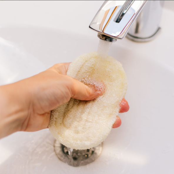 Porte-savon en loofa Porte-savon en loofa
