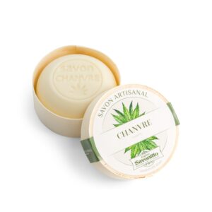 Savon Chanvre avec boite en bois